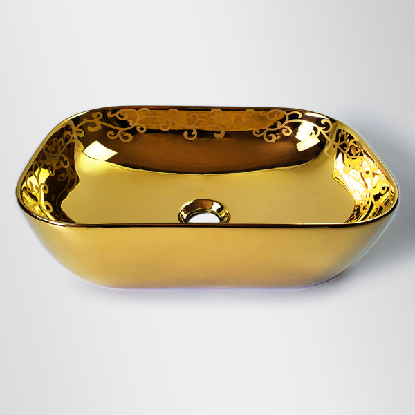 Juvia Imperial Vitreous China Circular Vessel Bathroom Sink & Reviews Wayfair